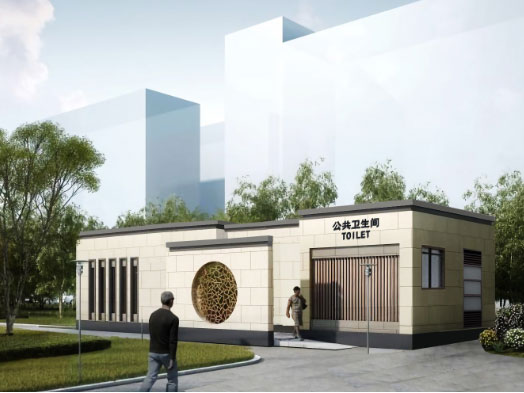 抱罗镇豪华组装型移动厕所